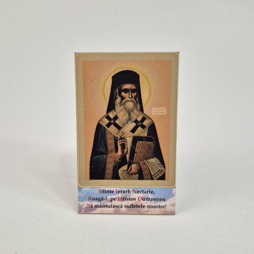 MAGNET - SFANTUL IERARH NECTARIE - 8X5 CM